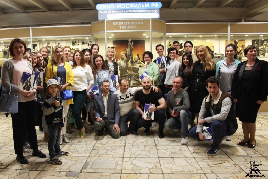 Участники Всероссийского фестиваля авторского короткометражного кино «Арткино» на «Мосфильме»
