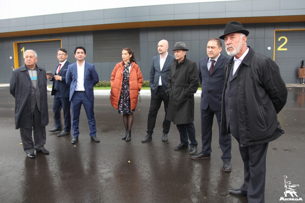 Представители делегации из Узбекистана на «Мосфильме»