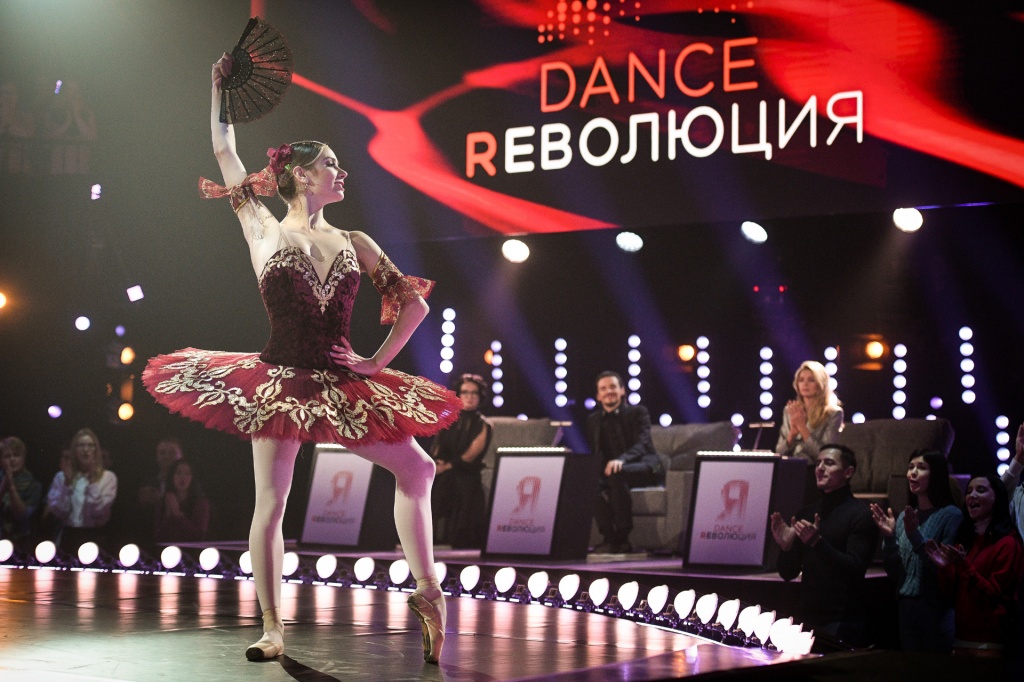 Фото со съемок танцевального телешоу «Dance Революция»