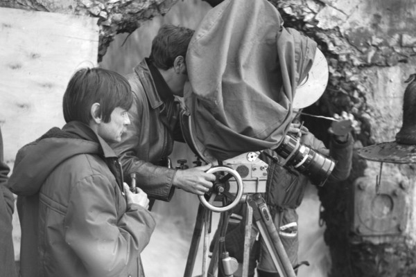 Архивное фото со съемок фильма «Сталкер» Архивное фото со съемок фильма «Сталкер»