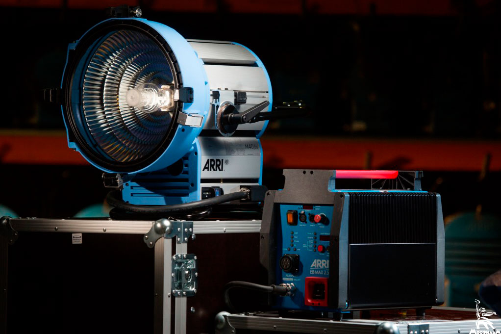 Осветительные приборы Arri в Комплексе операторской техники на «Мосфильме» 