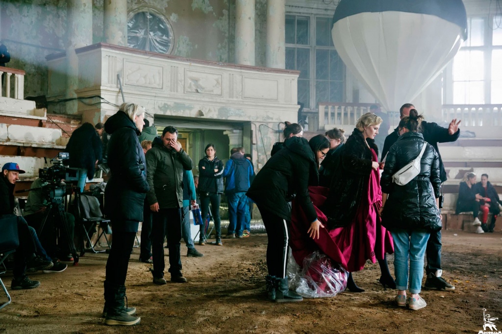 Фото со съемок фильма «Северный ветер» Фото со съемок фильма «Северный ветер»