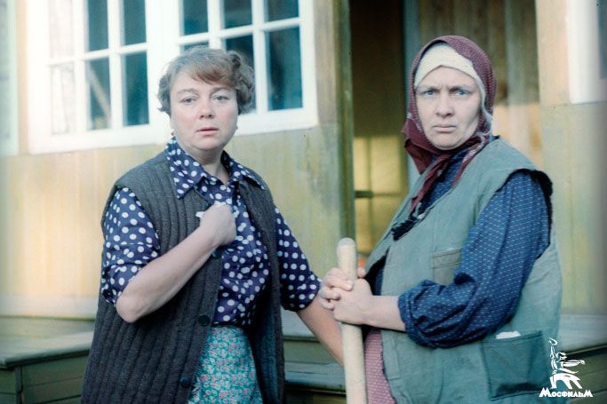 Кадр из фильма «Любовь и голуби» Кадр из фильма «Любовь и голуби»