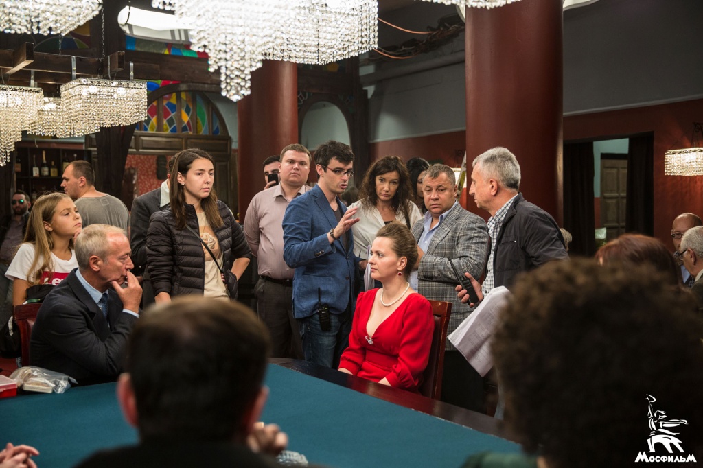 Фото со съемок сериала «Катран» на «Мосфильме» Фото со съемок сериала «Катран» на «Мосфильме»