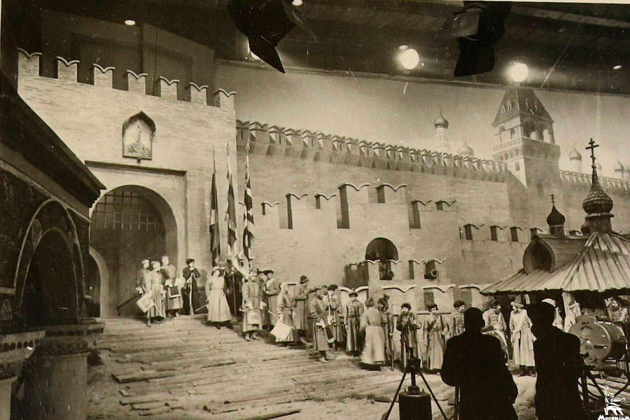 Павильон №1, декорация к фильму "Хованщина", 1959