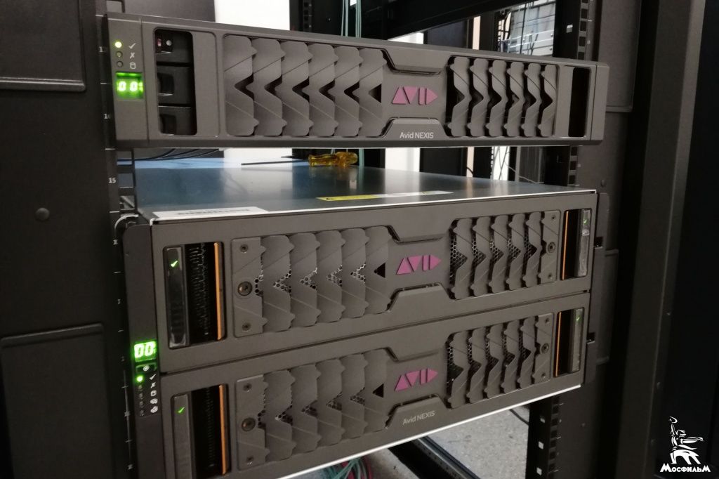 Высокопроизводительный сервер Avid Nexis