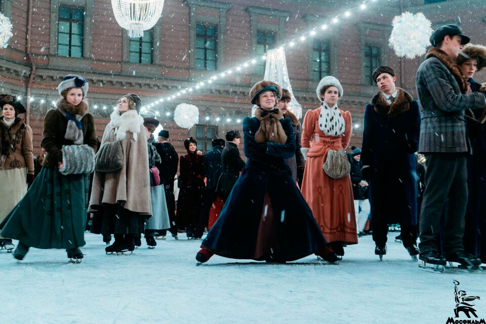 Фото со съемок фильма «Серебряные коньки» Фото со съемок фильма «Серебряные коньки»