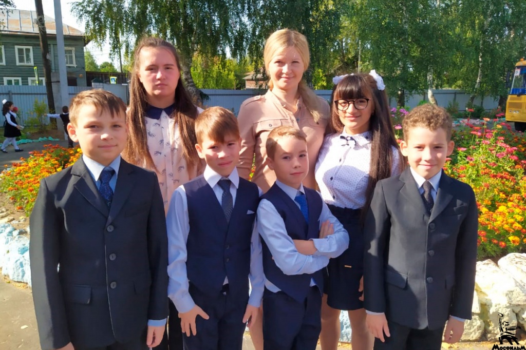 Воспитанники Ляховского детского дома