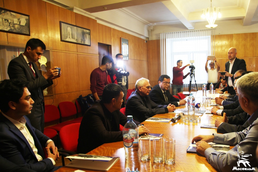 Встреча делегации из Узбекистана с Кареном Шахназаровым