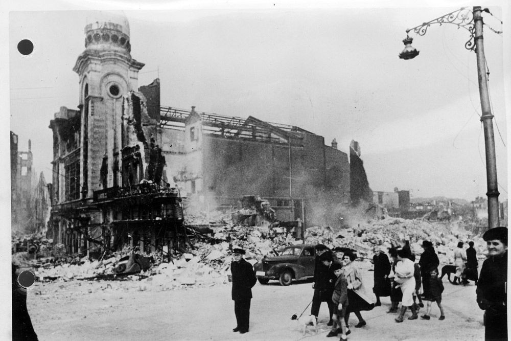 Города Европы после вторжения немецких войск - Руан