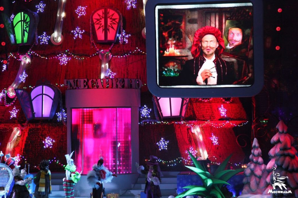 Дмитрий Хрусталев в новогоднем представлении «Чудесайкино» на «Мосфильме»