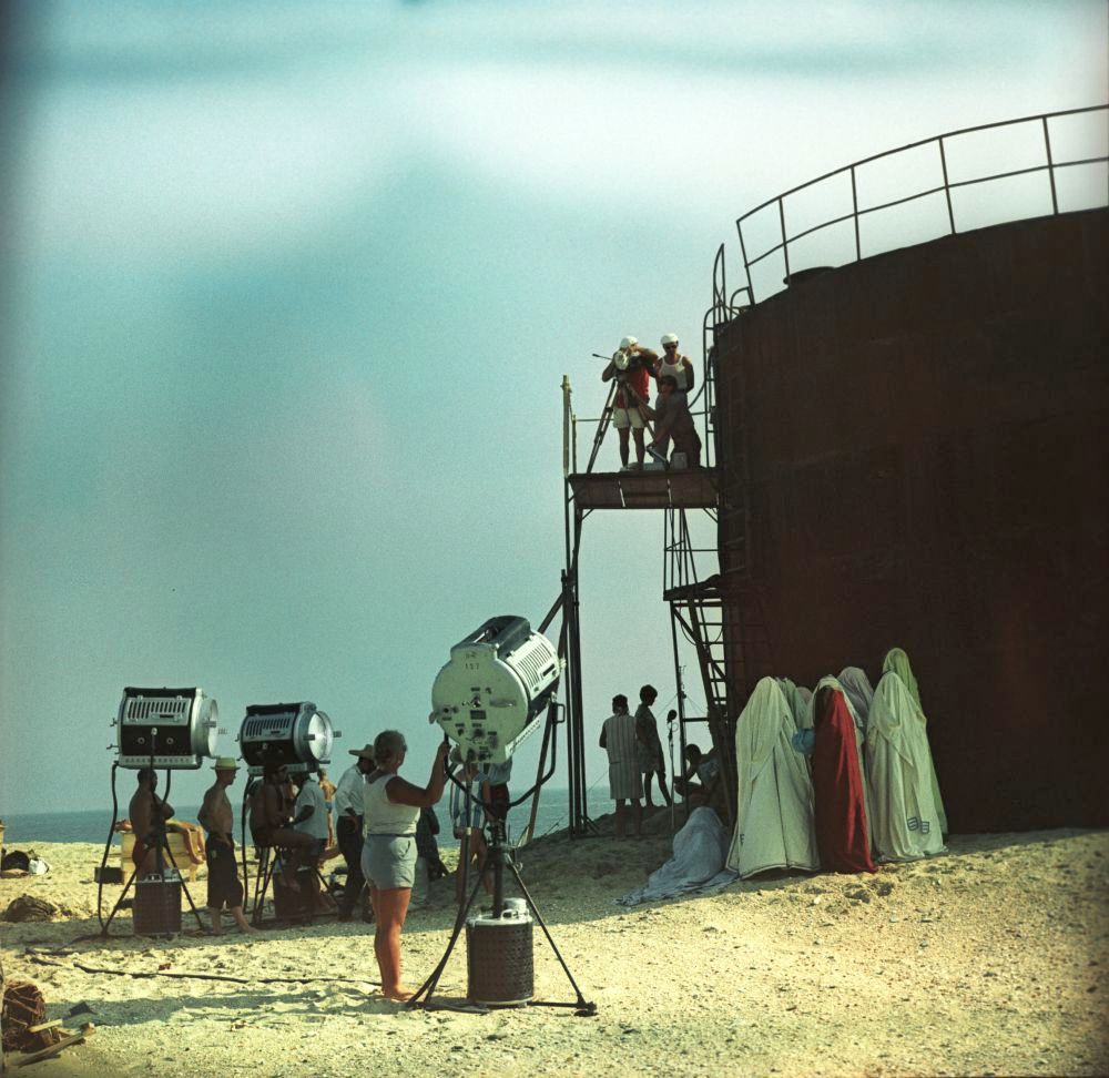 Архивное фото со съемок фильма «Белое солнце пустыни»