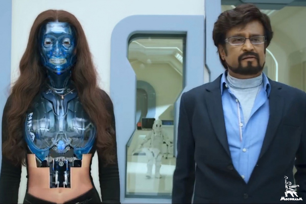 Кадр из индийского фильма «Робот 2.0»
