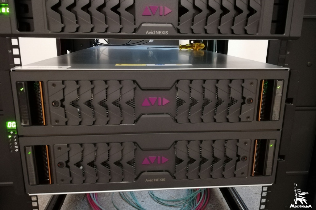 Высокопроизводительный сервер Avid Nexis