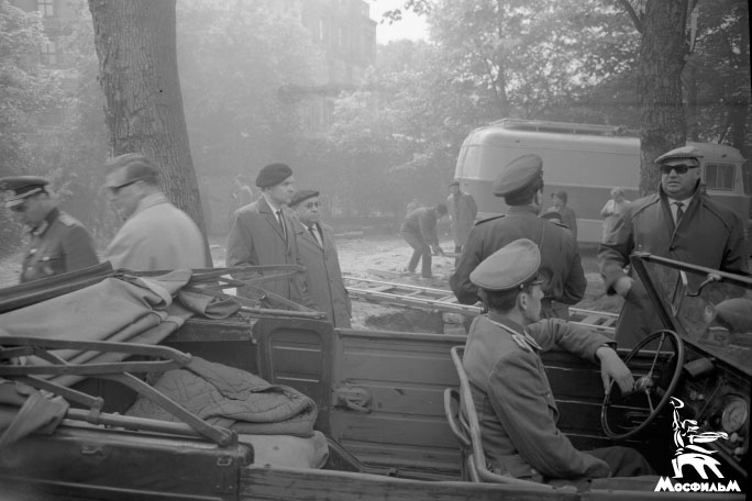Архивное фото со съемок киноэпопеи «Освобождение» Юрия Озерова Архивное фото со съемок киноэпопеи «Освобождение» Юрия Озерова